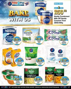 Take n Pay specials catalogue – valid from 08.06.2026 | Page: 16 | Products: Milk, Cream, Fruit, Sugar
