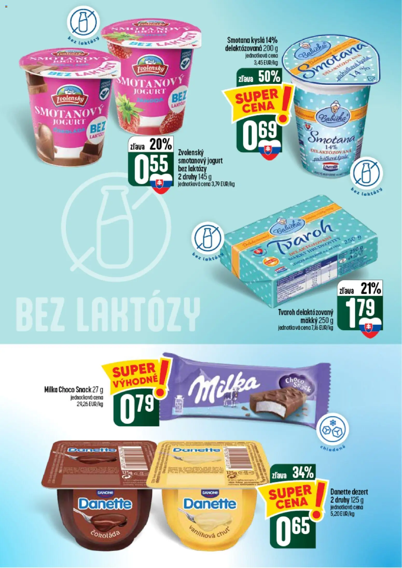 Nové COOP Jednota akcie – leták je platný od 10.09.2026 | Strana: 26 | Produkty: Jogurt, Čokoláda, Milka, Dezert
