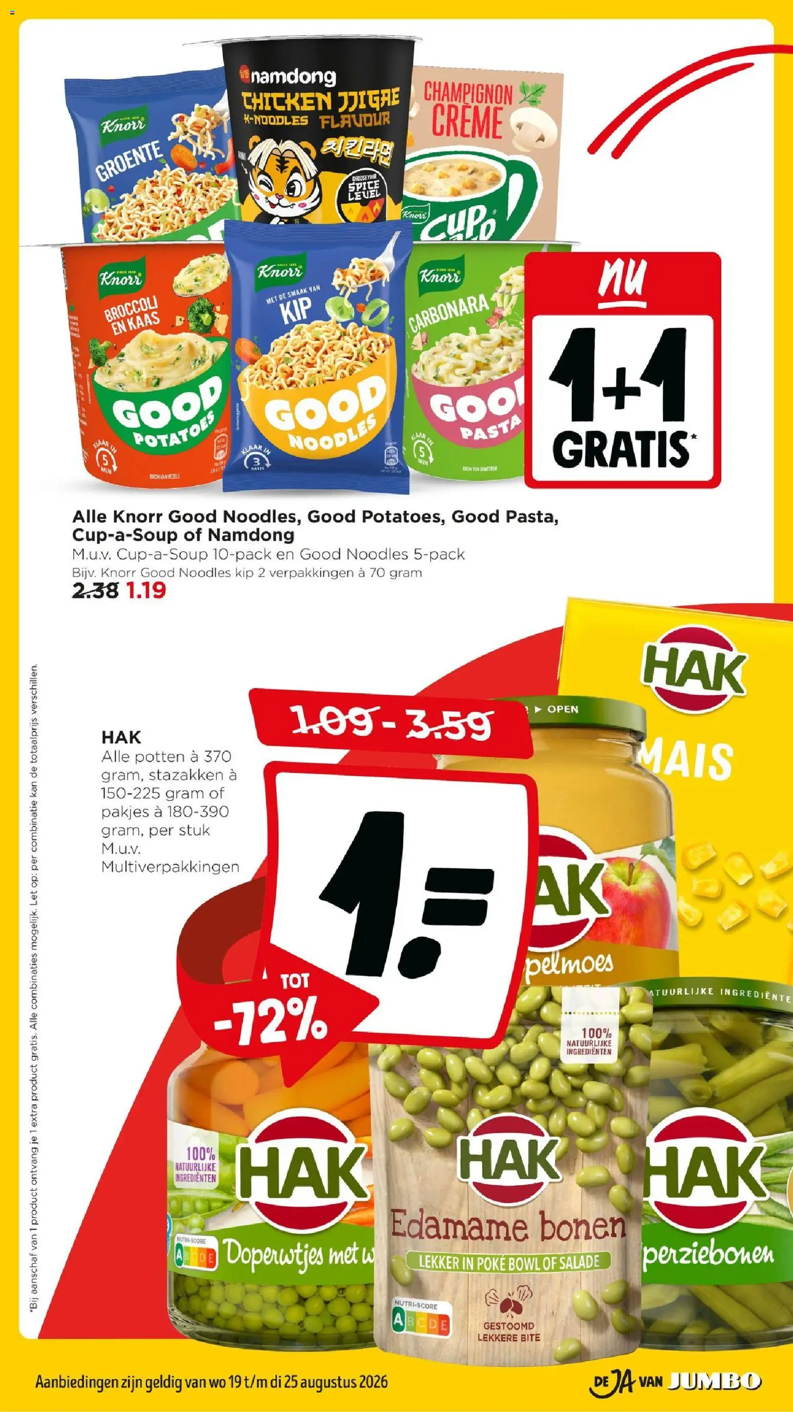 {H1} | Pagina: 4 | Producten: Broccoli, Pasta, Maïs, Bonen