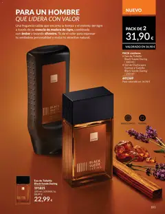 Vista previa Catálogo AVON campaña 6 válido desde el 01.06.2026 | Página: 101 | Productos: Eau de toilette, Gel de ducha, Té, Body
