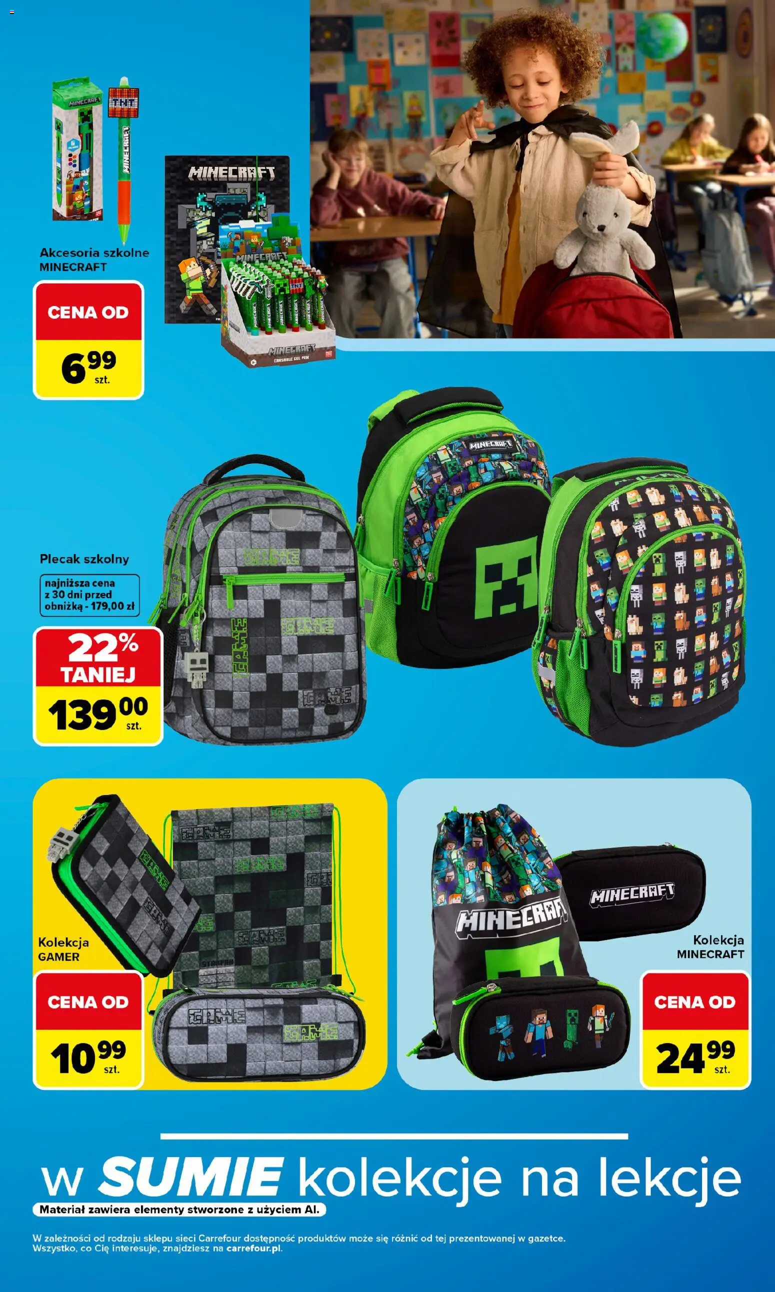 Carrefour gazetka - Szkoła nowy sezon II od 27.07.2026 | Strona: 5 | Produkty: Plecak
