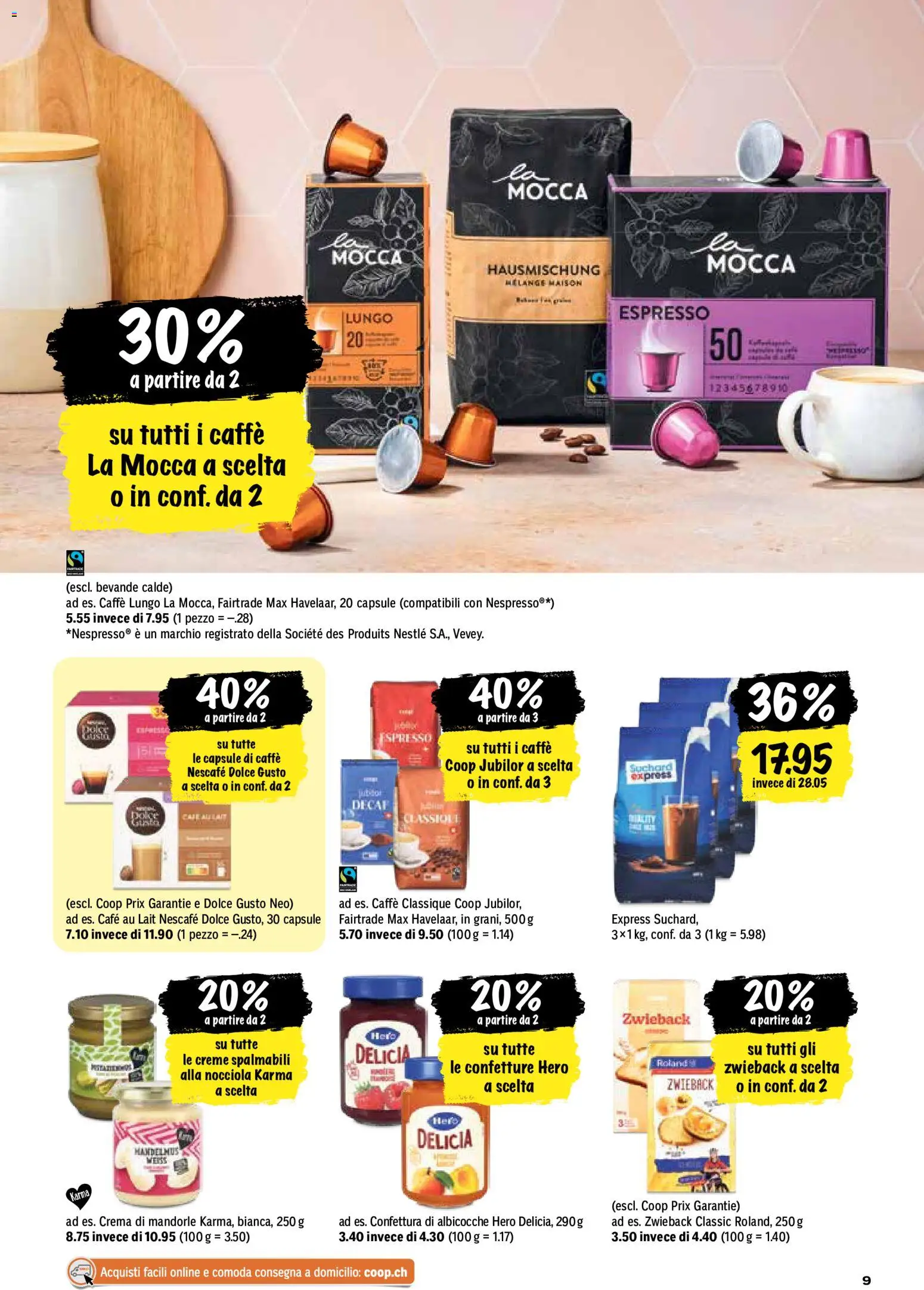 Coop aktionen IT – gültig ab 27.08.2026 | Seite: 9 | Produkte: Creme