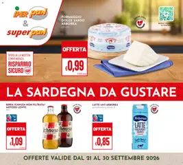 Anteprima del volantino Pan volantino valido a partire dal 21/09/2026