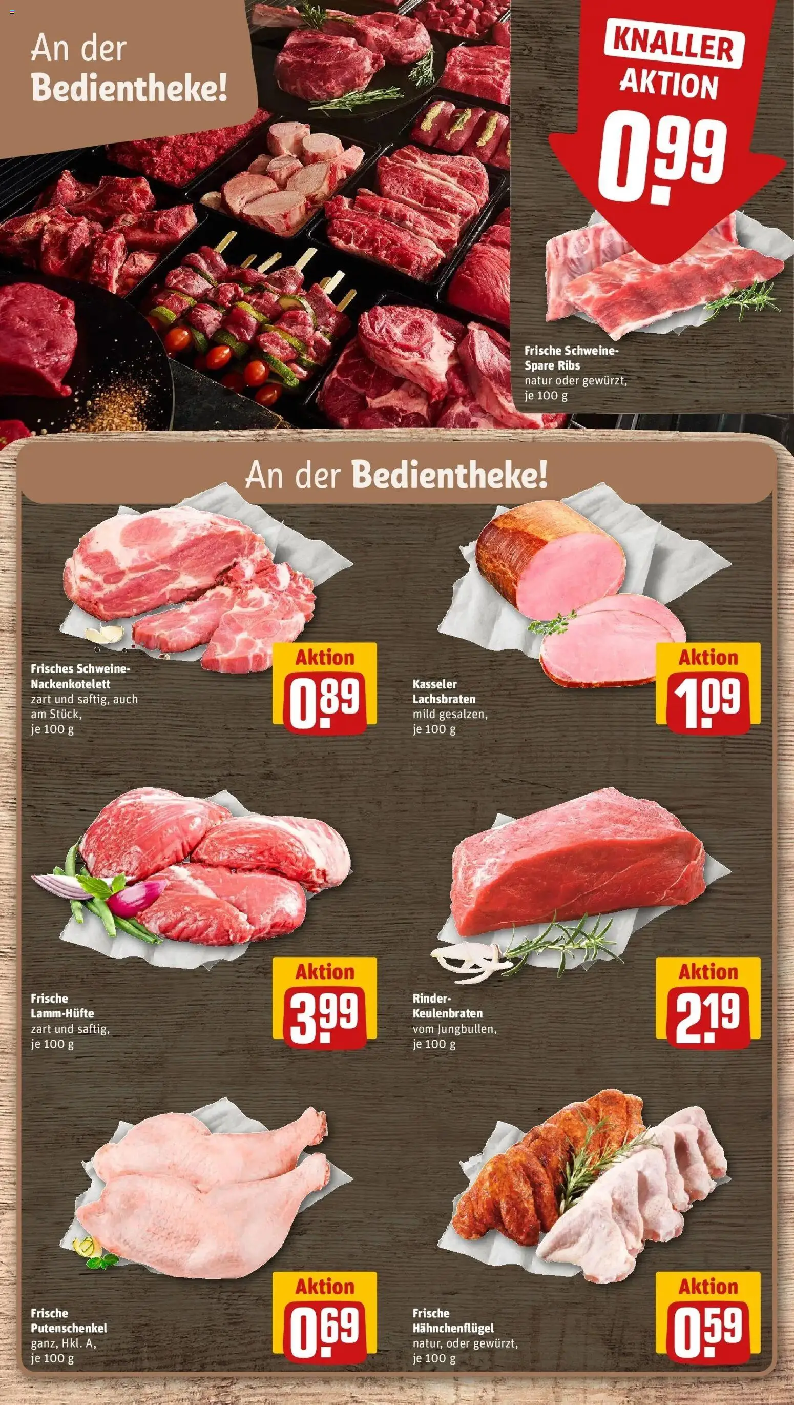 REWE Prospekt ab 14.09.2026 zum Blättern » Angebote | Seite: 6 | Produkte: Spare ribs