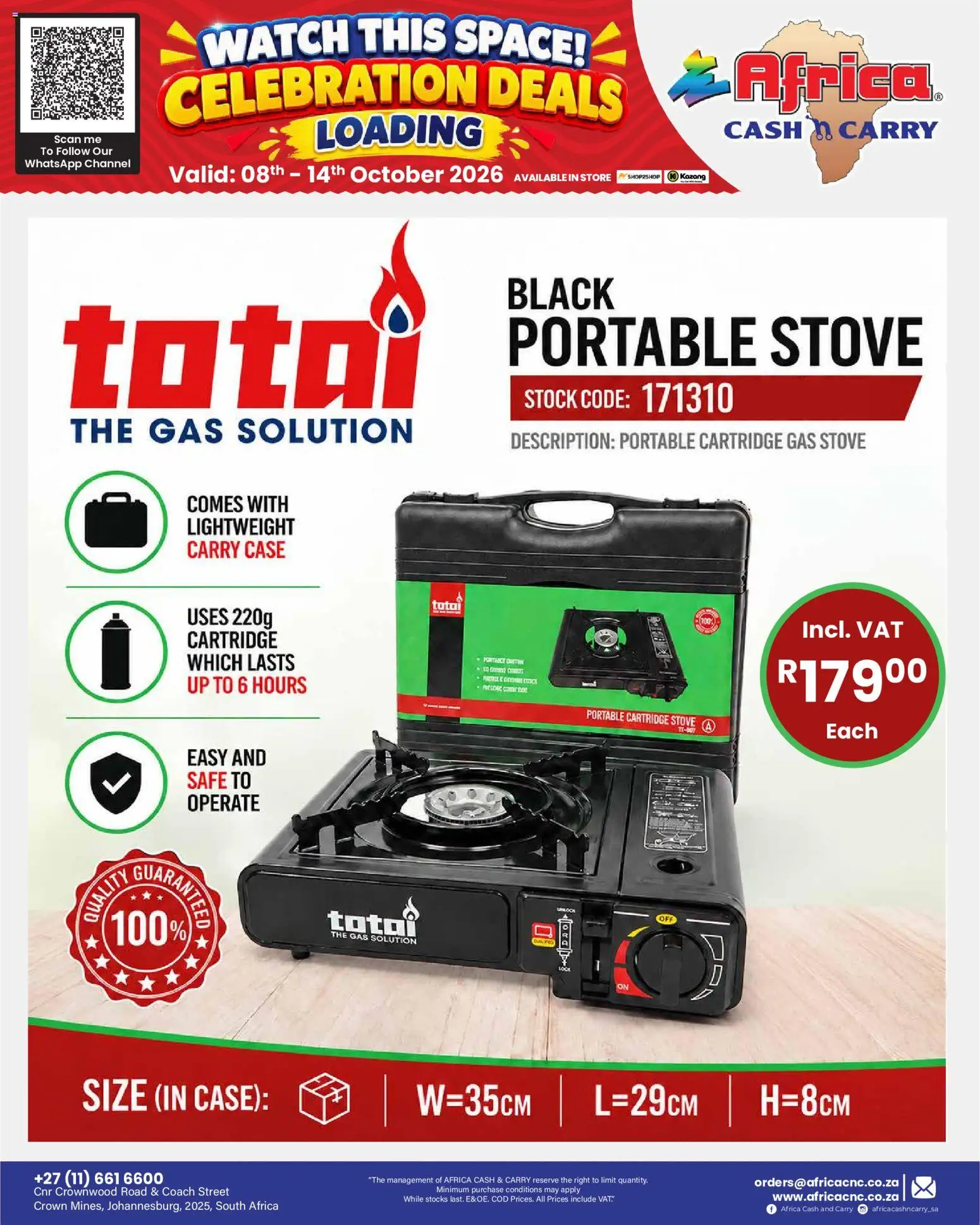 New Africa Cash & Carry catalogue – valid from 08/10/2026 | Page: 38