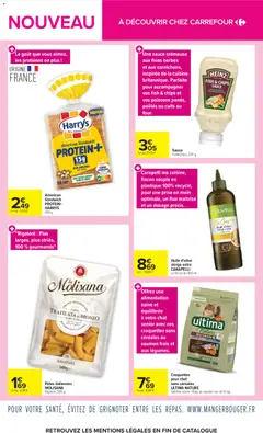 Carrefour - Prévisualisation de Croquettes pour chat sans céréales ULTIMA NATURE, Offrez une alimentation saine et équilibrée à votre chat senior avec ces croquettes sans céréales au saumon frais et aux légumes. valide à partir de 04/08/2026 | Page: 6