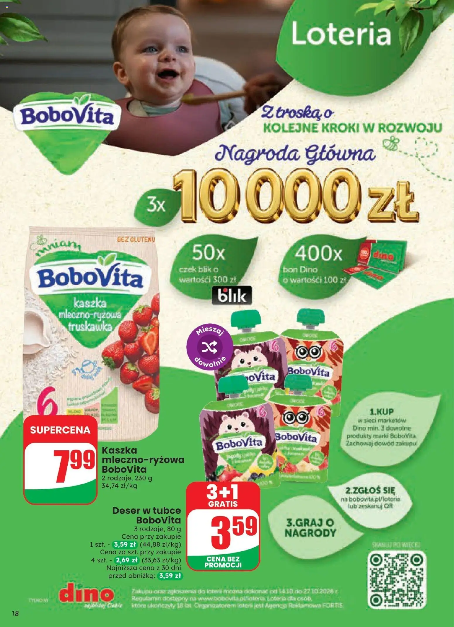 Dino gazetka od 21.10.2026 | Strona: 18 | Produkty: Deser