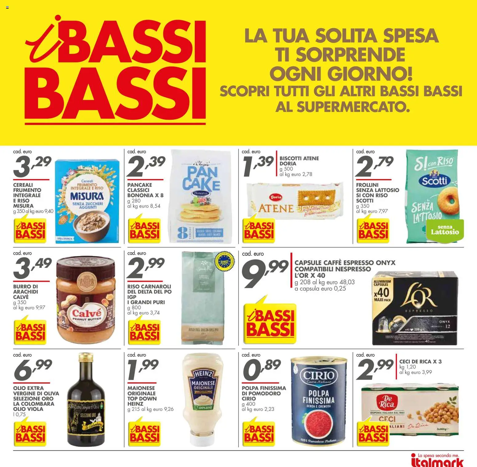 Volantino Italmark del 06.05.2026 | Pagina: 21 | Prodotti: Caffè, Riso, Cereali, Burro