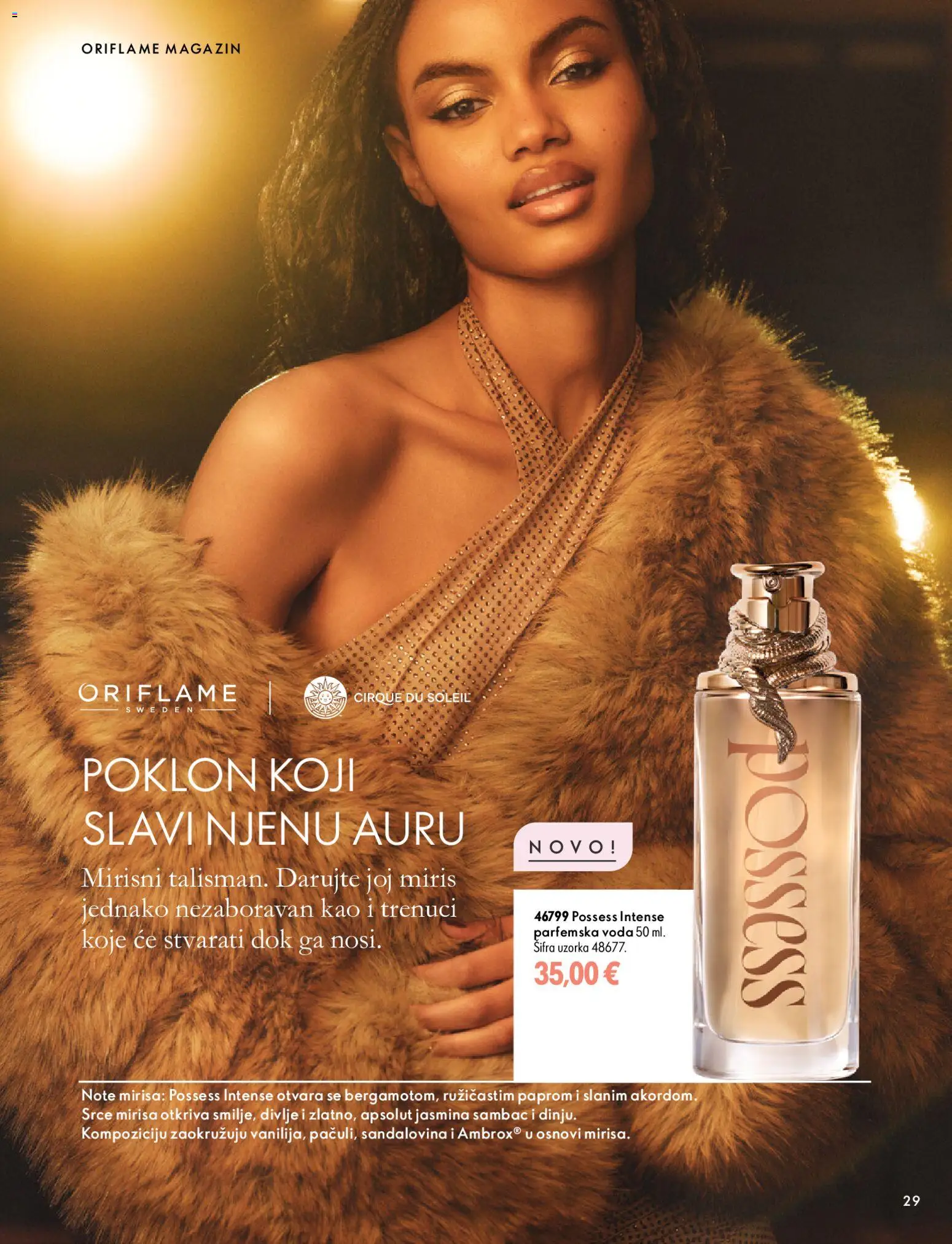 Oriflame katalog | vrijedi od 18.11.2026 | Stranica: 29 | Proizvodi: Miris, Voda