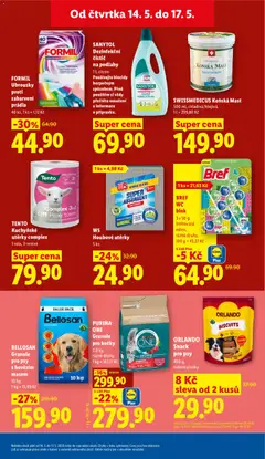 Náhled letáku BREF WC blok, 3 x 50 g, limitovaná edice, různé druhy, 100 g = 43,27 Kč od 14.05.2026 | Strana: 35