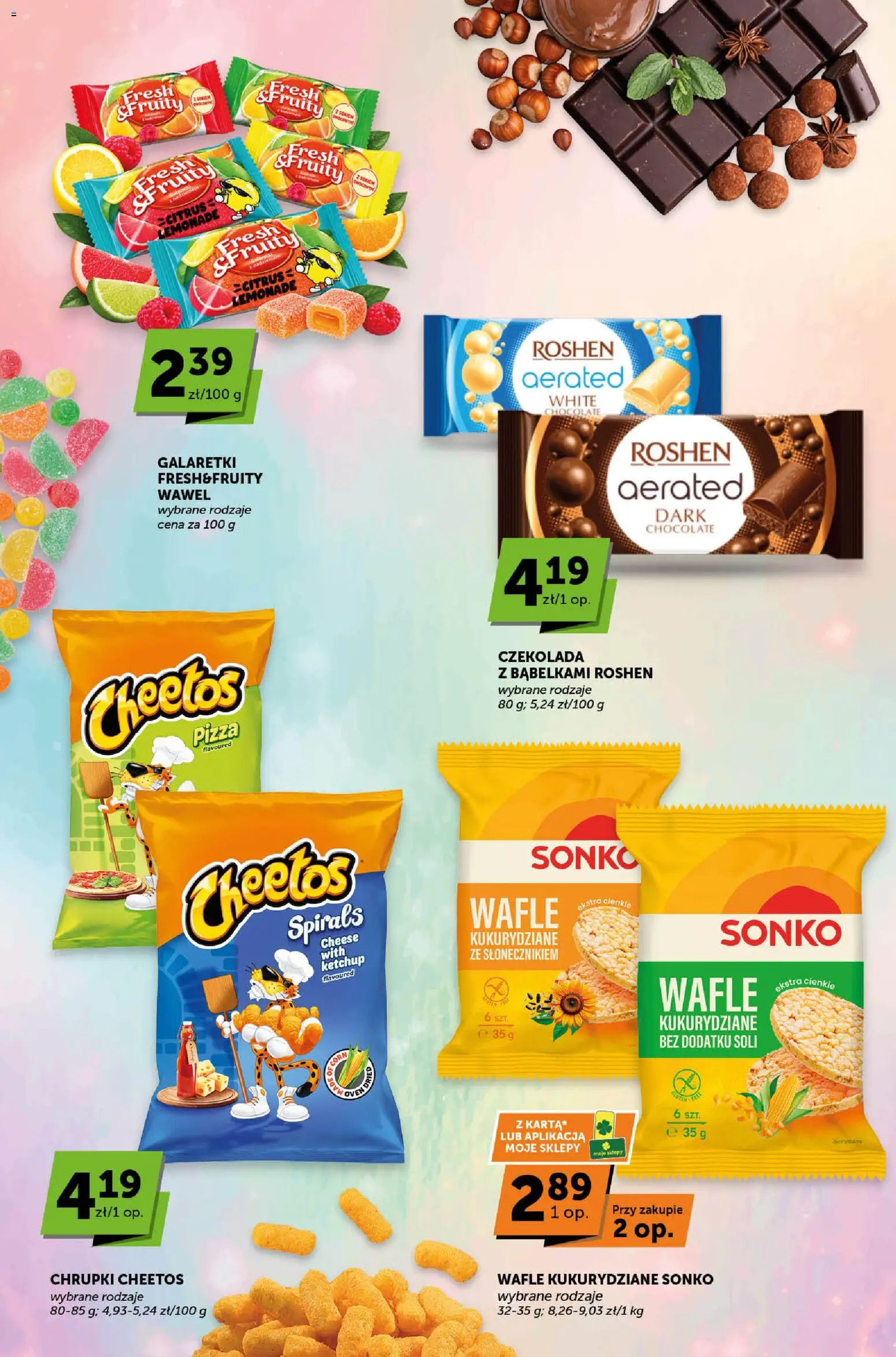 ABC gazetka - Sprawdź, co więcej od 10.09.2026 | Strona: 6 | Produkty: Galaretki, Wafle, Wafle kukurydziane, Pizza