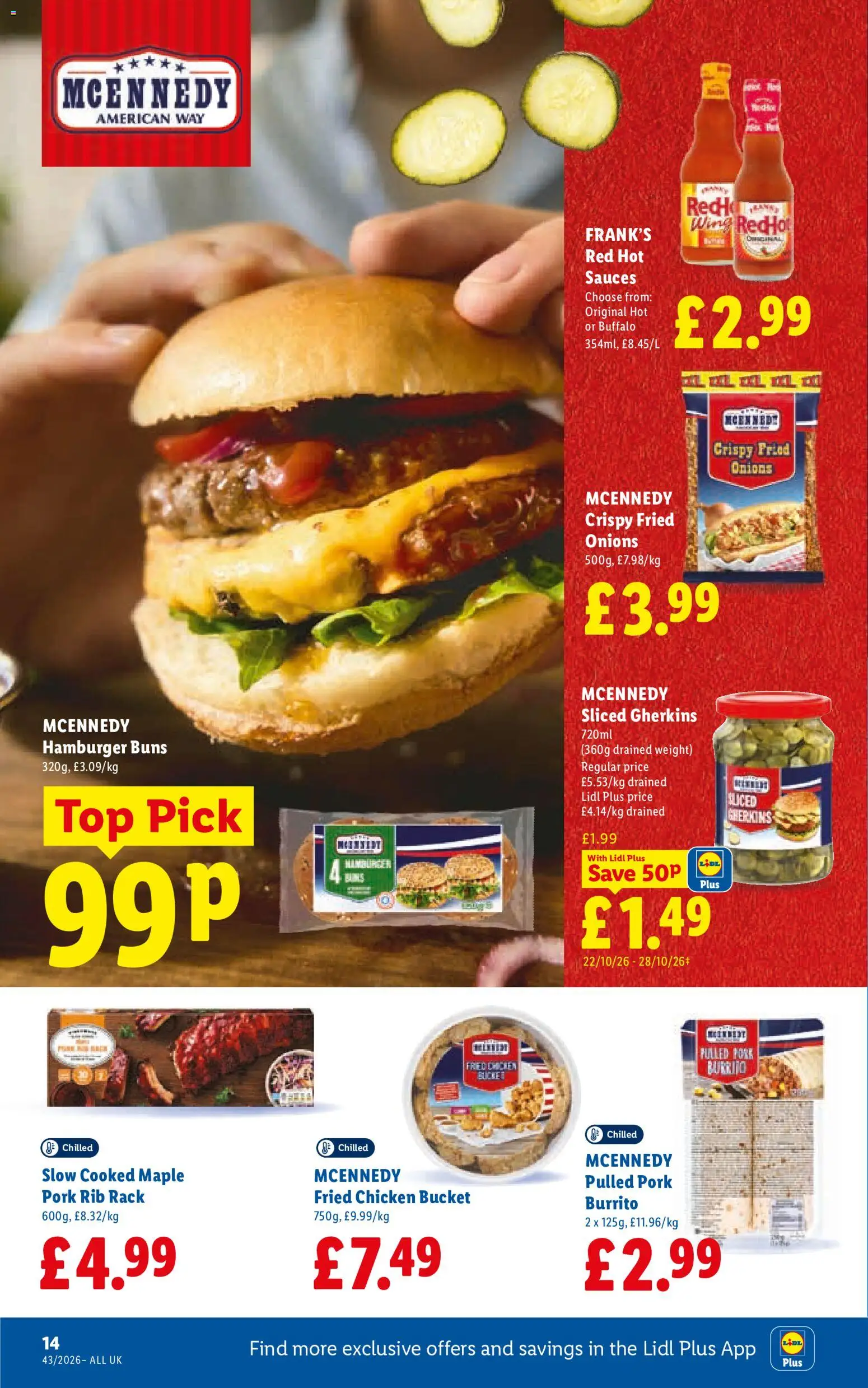 {H1} | Page: 18 | Products: Chicken, Pork, Weight, Hamburger