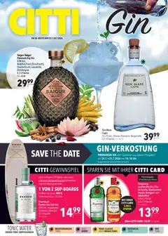 CITTI Markt Gin ab 22.07.2026 gültig