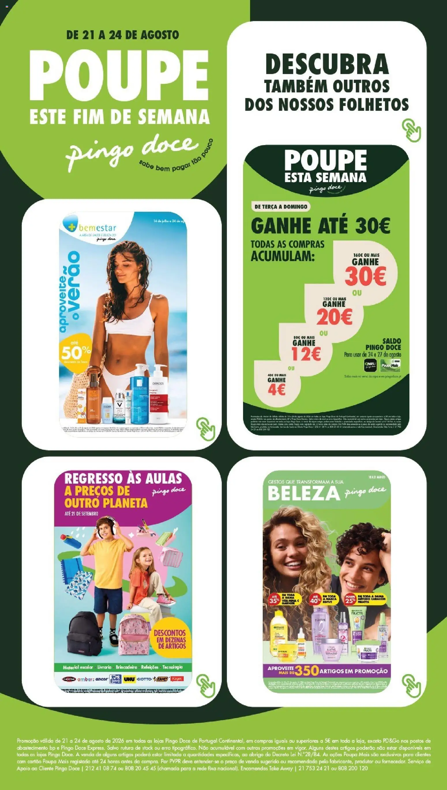 Pingo Doce Poupe este Fim de Semana │ válido de 21/08/2026 | Página: 24 | Produtos: Vitamina c