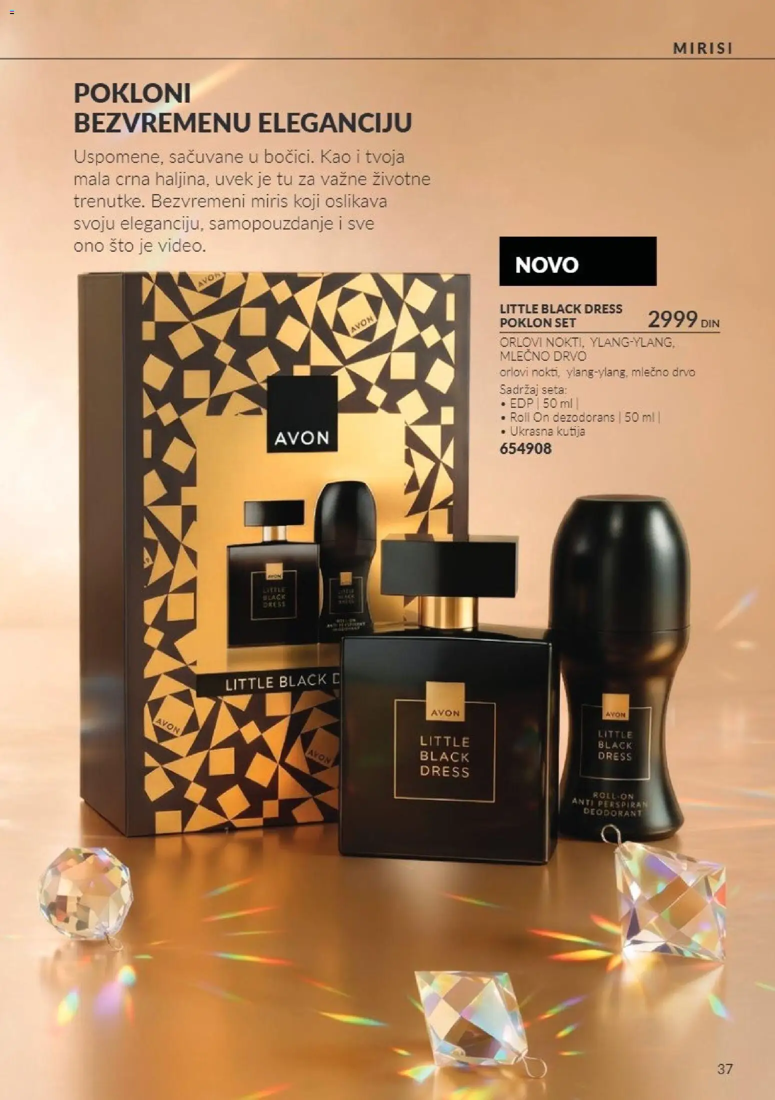 AVON katalog - važi od 01.11.2026 | Strana: 37 | Proizvode: Sto, Miris, Kutija, Dezodorans