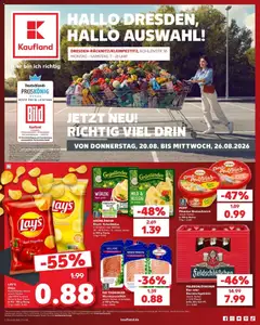 Kaufland Prospekt Dresden ab 20.08.2026 gültig
