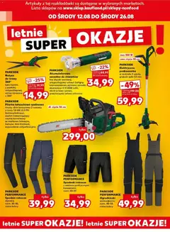 Pogląd oferty "PARKSIDE Akumulatorowa szczotka do chwastów, bez złączki sieciowej, antypoślizgowy uchwyt Softgrip, beznarzędziowa wymiana szczotki, akumulator 4 V/2000 mAh, obrót w lewo i prawo, przezroczysta osłona ochronna" - ważna od 12.08.2026 | Strona: 8 | Produkty: Spodnie, Ogrodniczki, Podkaszarka, Trawy