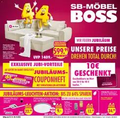 SB Möbel Boss Aktueller Prospekt ab 24.10.2026 gültig