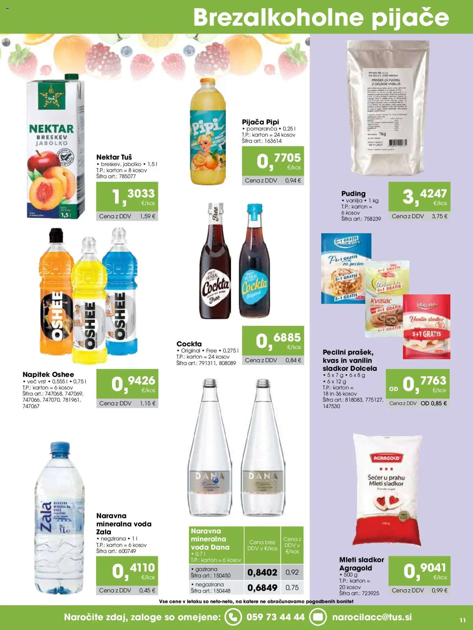 Novi Tuš katalog ponudbe – veljaven od 15.06.2026 | Stran: 11