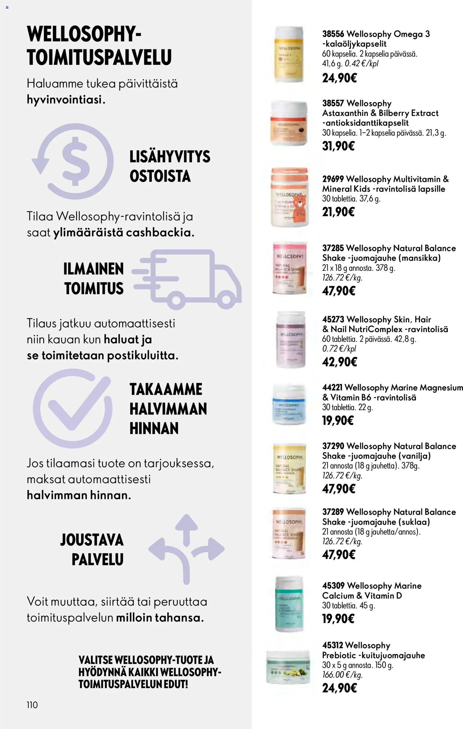 Oriflame - Esite 11 – voimassa 05/08/2026 alkaen | Sivu: 110
