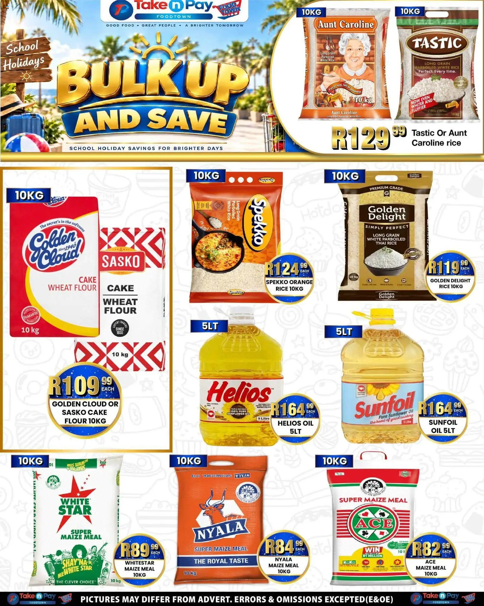New Take n Pay catalogue – valid from 28/09/2026 | Page: 24 | Products: Cake, Flour, Maize meal, Rice