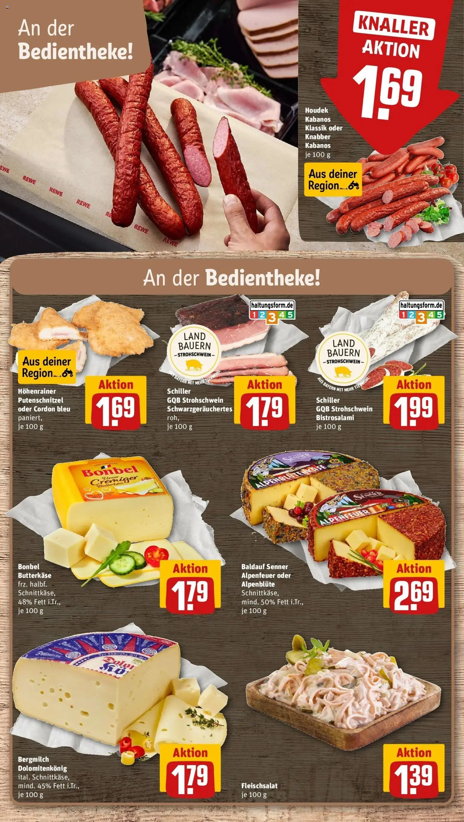 REWE Prospekt ab 31.08.2026 zum Blättern » Angebote | Seite: 10 | Produkte: Putenschnitzel