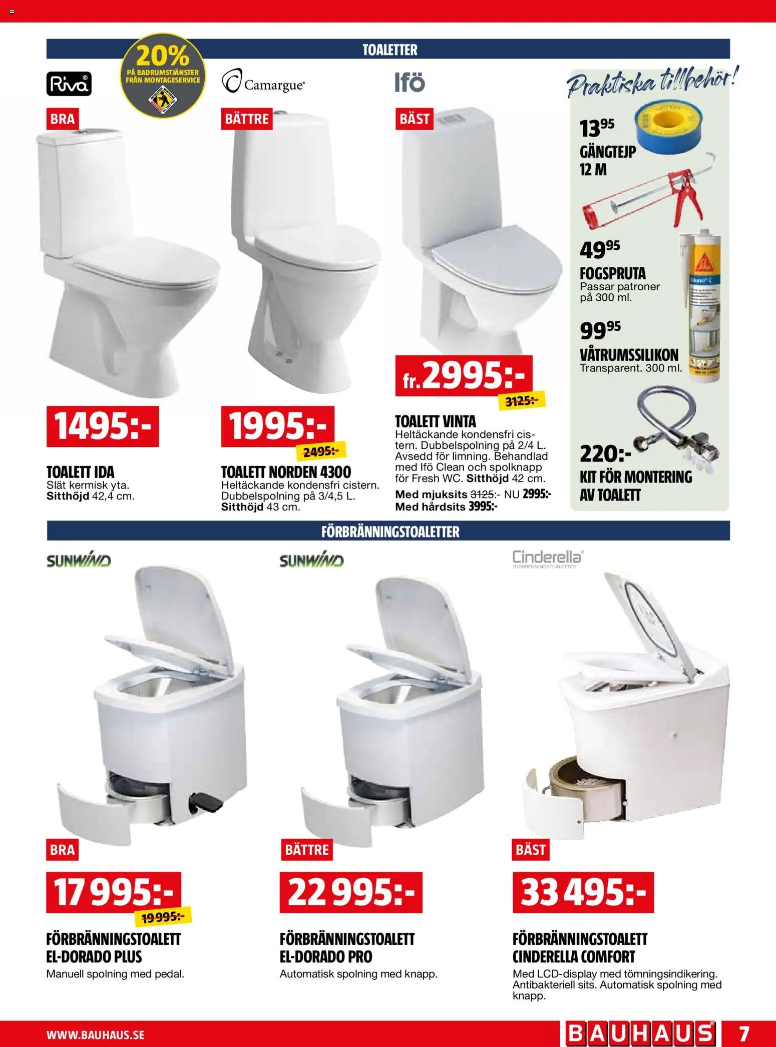 Bauhaus reklamblad aktuell från 28/09/2026 | Sida: 7