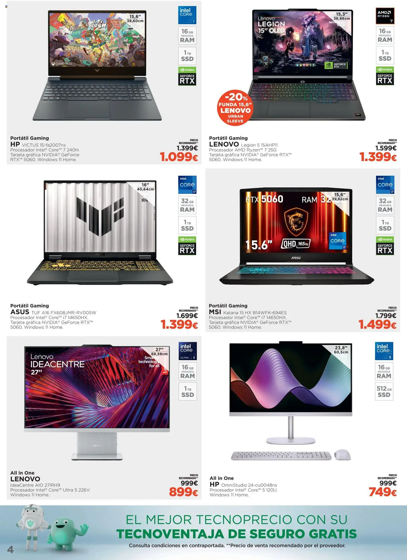 El Corte Inglés ofertas Haier │ válido desde el 15/07/2026 | Página: 4 | Productos: Funda