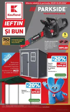 Ofertele Kaufland valabile de la 09.09.2026
