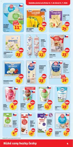 Náhled letáku SMETANA ZAKYSANÁ 12% KARLOVA KORUNA, Zakysaná smetana 12% 200 g od 15.07.2026 | Strana: 4