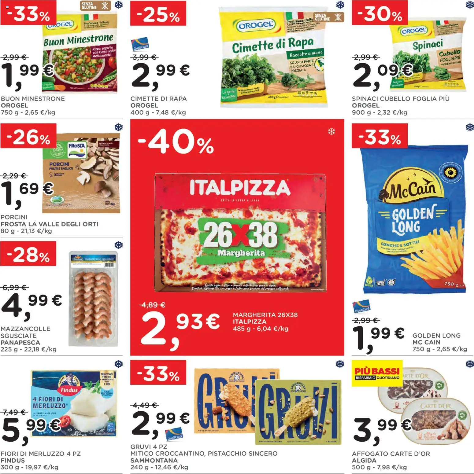 Volantino Poli del 16/09/2026 | Pagina: 21 | Prodotti: Pistacchio, Spinaci, Fiori, Cimette di rapa