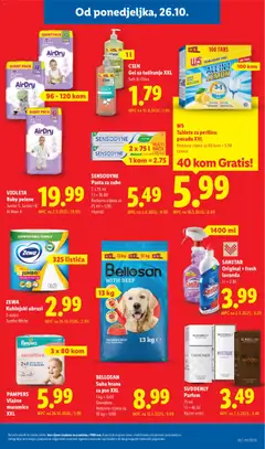 Lidl Katalog - Pregled kataloga iz trgovine Lidl, vrijedi od 26.10.2026 | Stranica: 33