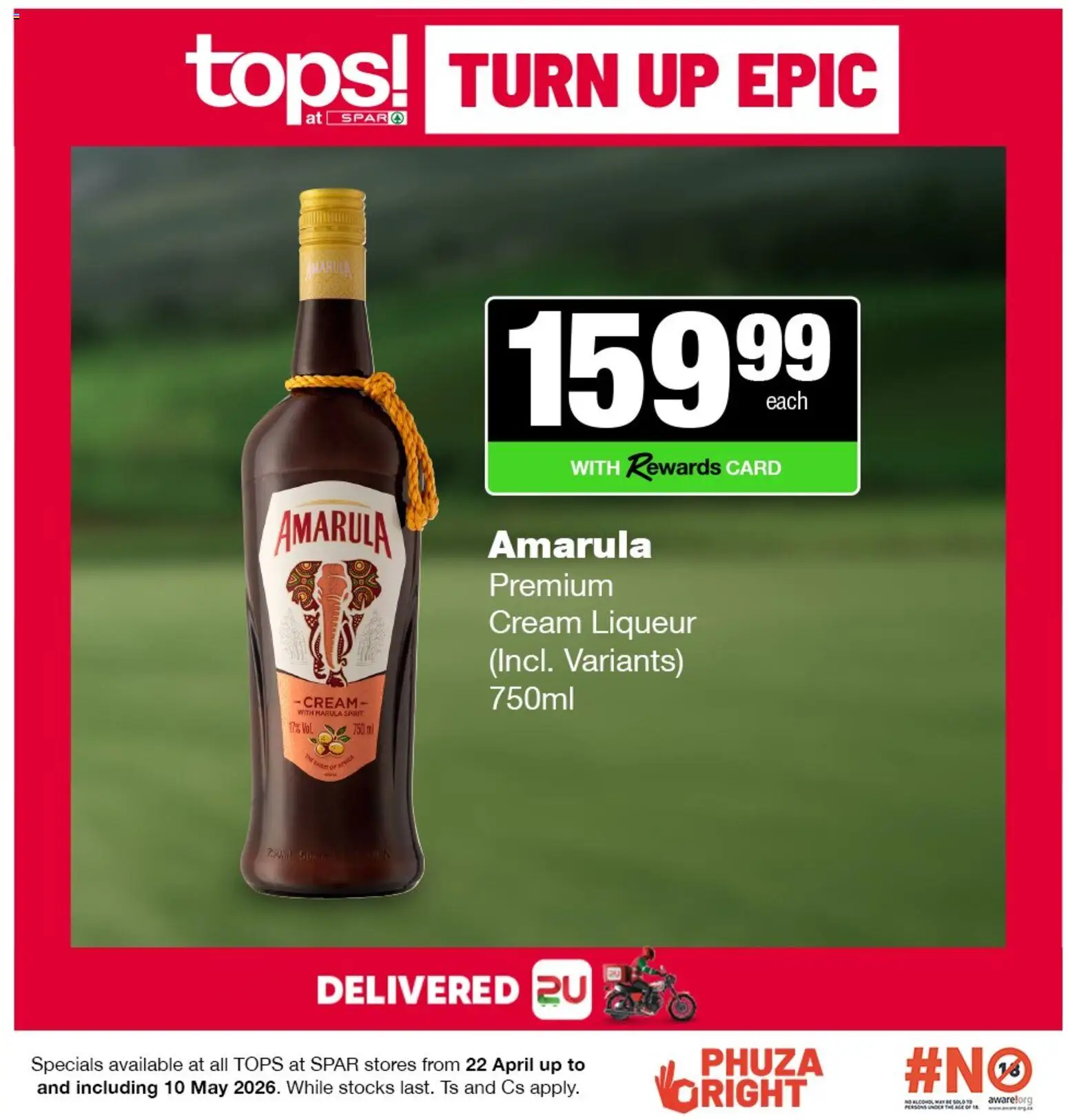 New Tops at Spar catalogue – valid from 22.04.2026 | Page: 18 | Products: Cream