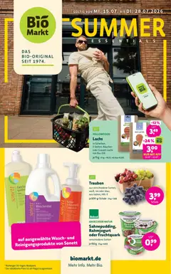 BioMarkt Prospekt ab 15.07.2026 gültig