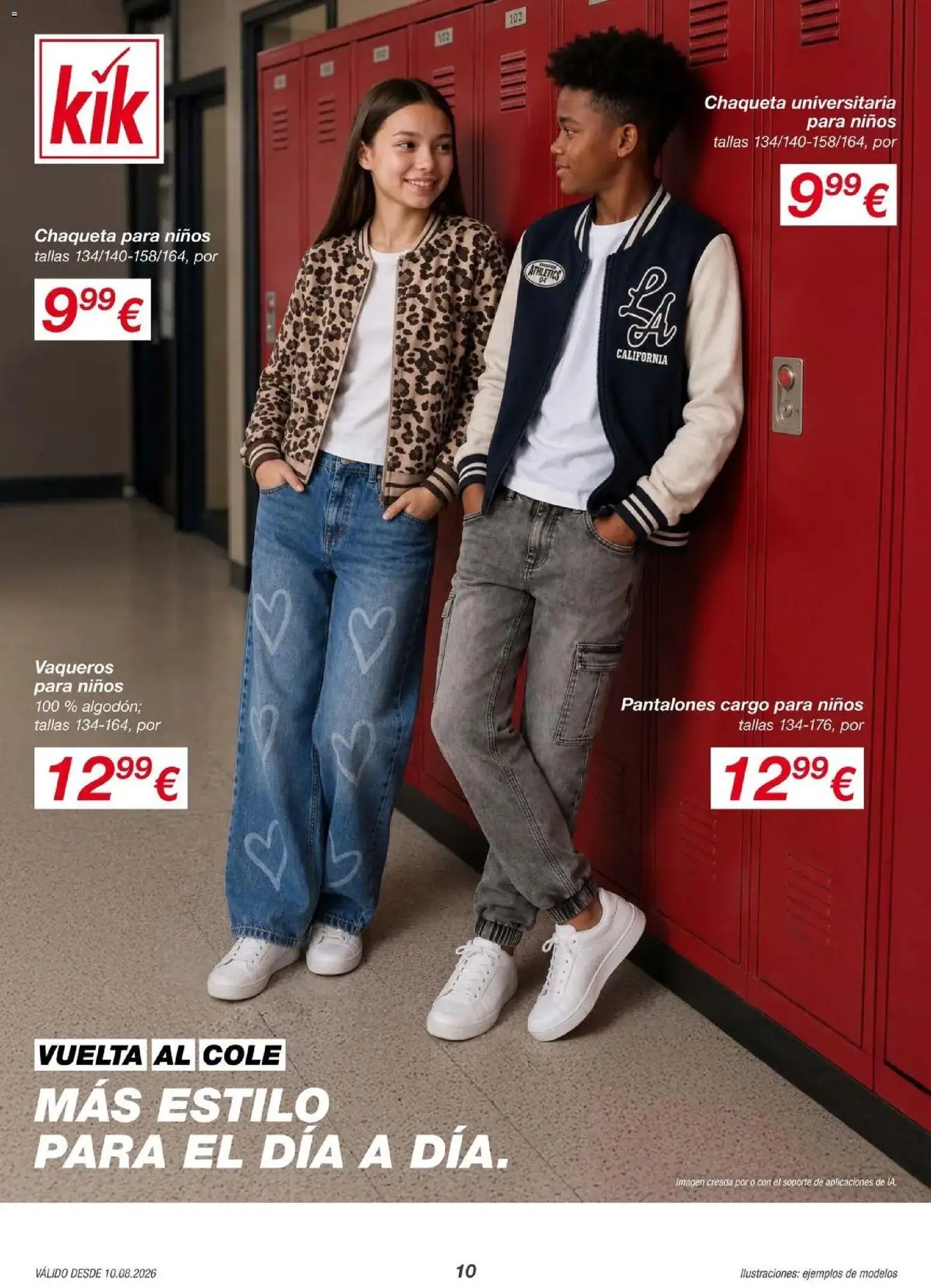 KIK Más diversión en el cole 07/08/2026 - 16/08/2026 | Página: 10 | Productos: Chaqueta, Pantalones