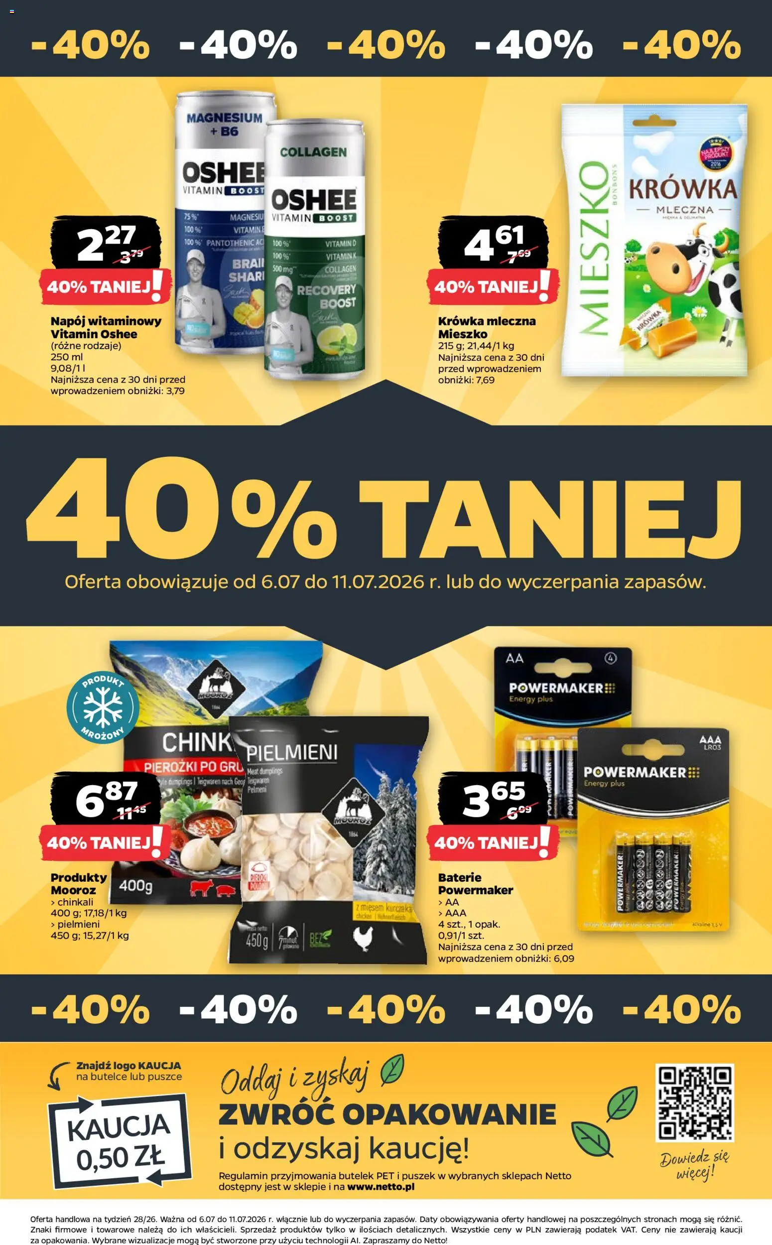 Netto gazetka od poniedziałku spożywcza od 06.07.2026 | Strona: 34