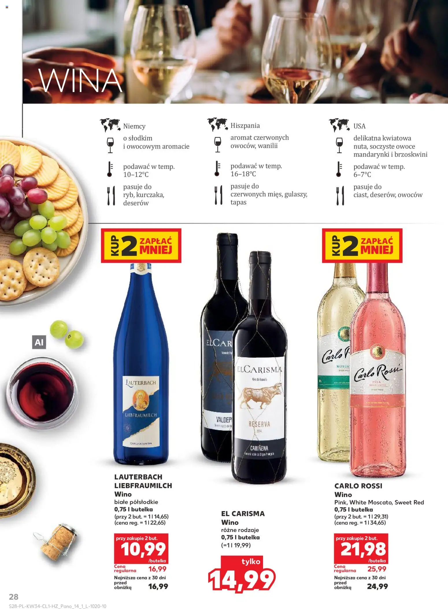 Kaufland Polsko leták - Barek od 20.08.2026 | Strana: 28 | Produkty: Tapas