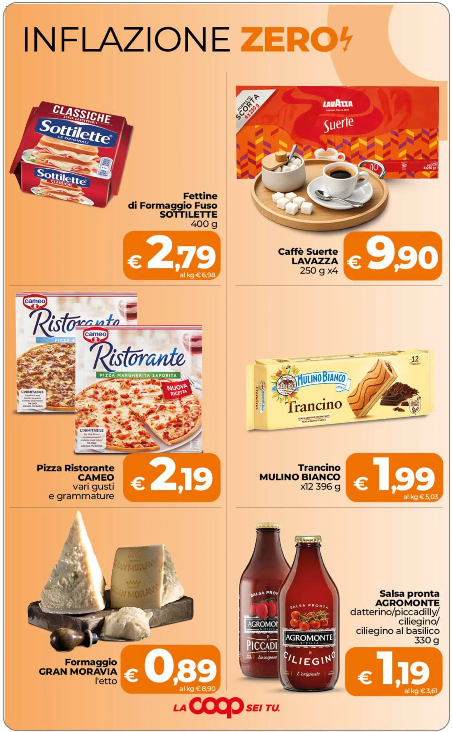 Volantino Ipercoop del 22/09/2026 | Pagina: 3 | Prodotti: Caffè, Basilico, Lavazza, Formaggio fuso