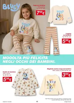 Anteprima del volantino KiK volantino Più divertimento a scuola valido a partire dal 10/08/2026 | Pagina: 16 | Prodotti: Felpa, Vestito, Maglietta