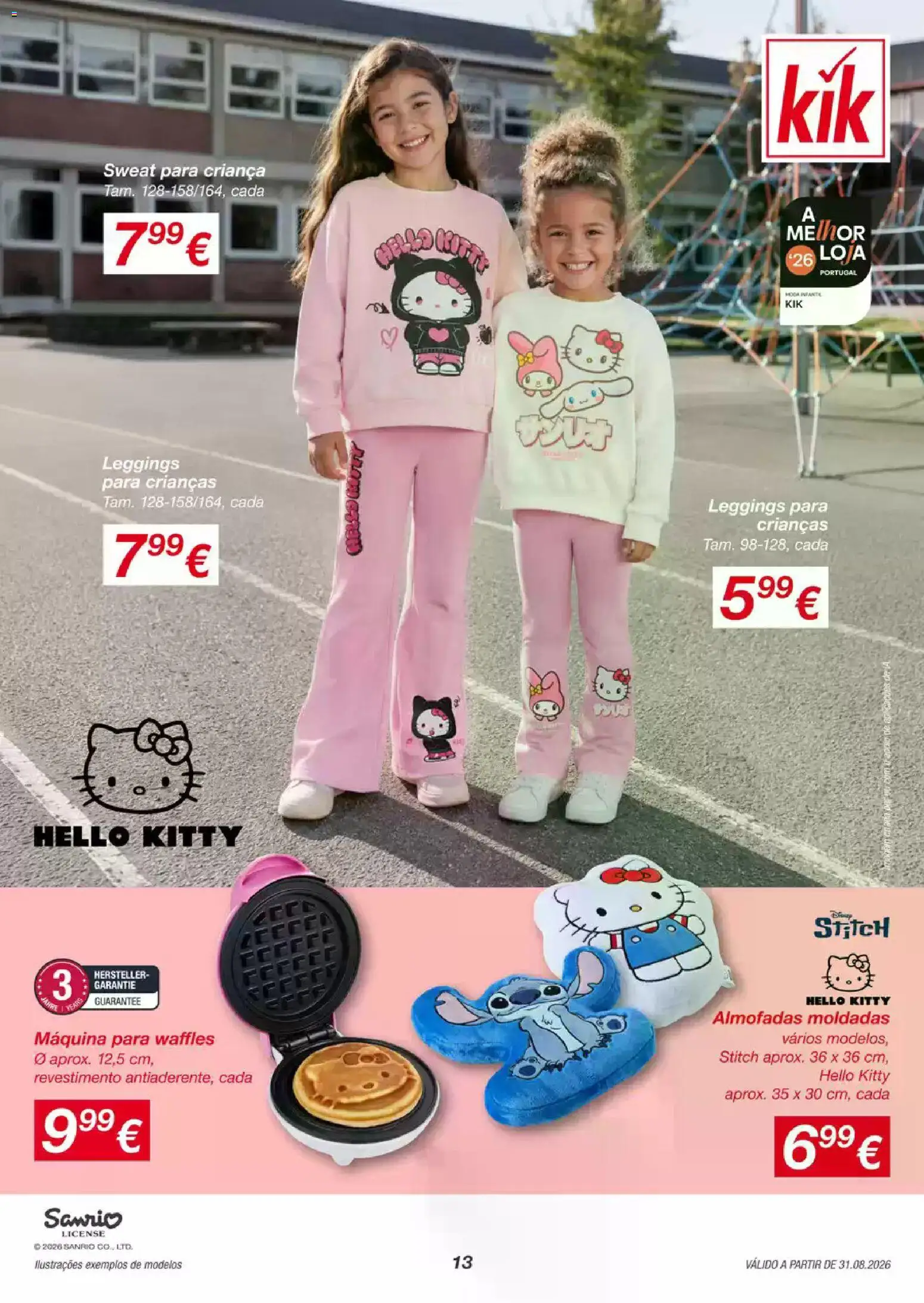KIK folheto │ válido de 01/09/2026 | Página: 13 | Produtos: Leggings, Waffles