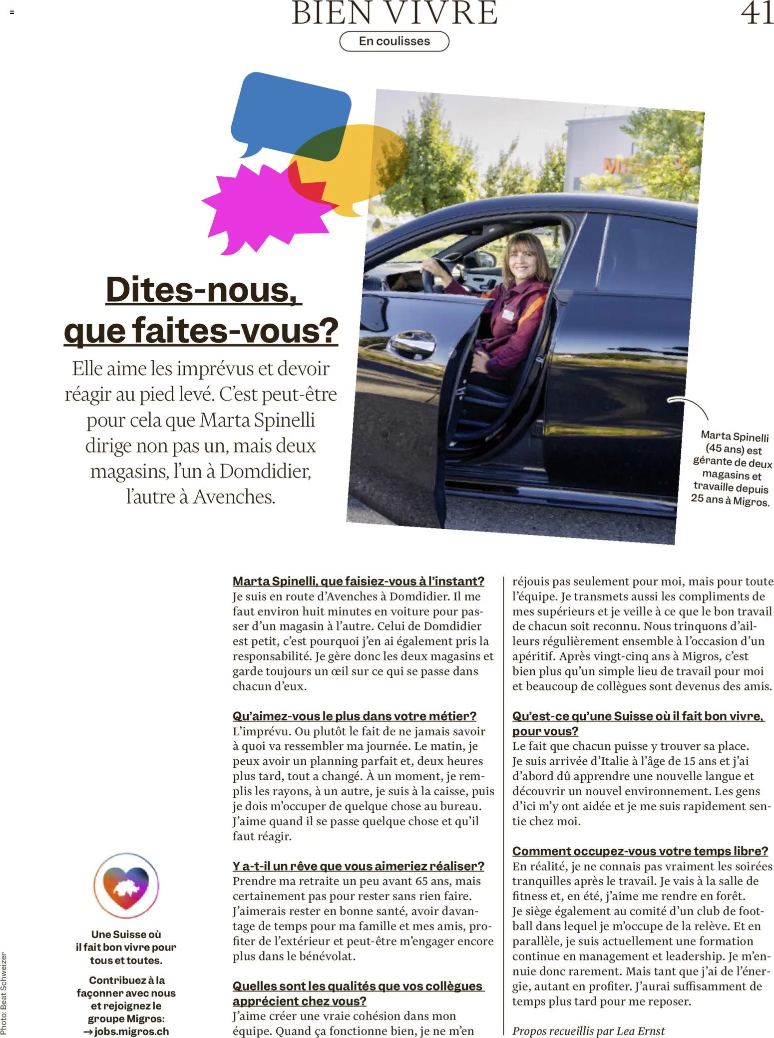 Migros aktionen Magazine FR – gültig ab 14.10.2026 | Seite: 41
