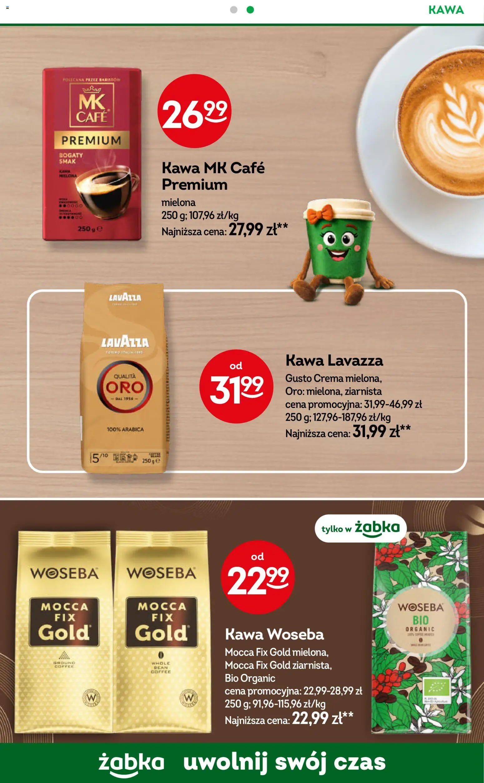 Żabka gazetka - Codzienne produkty od 20.05.2026 | Strona: 19 | Produkty: Lavazza, Kawa