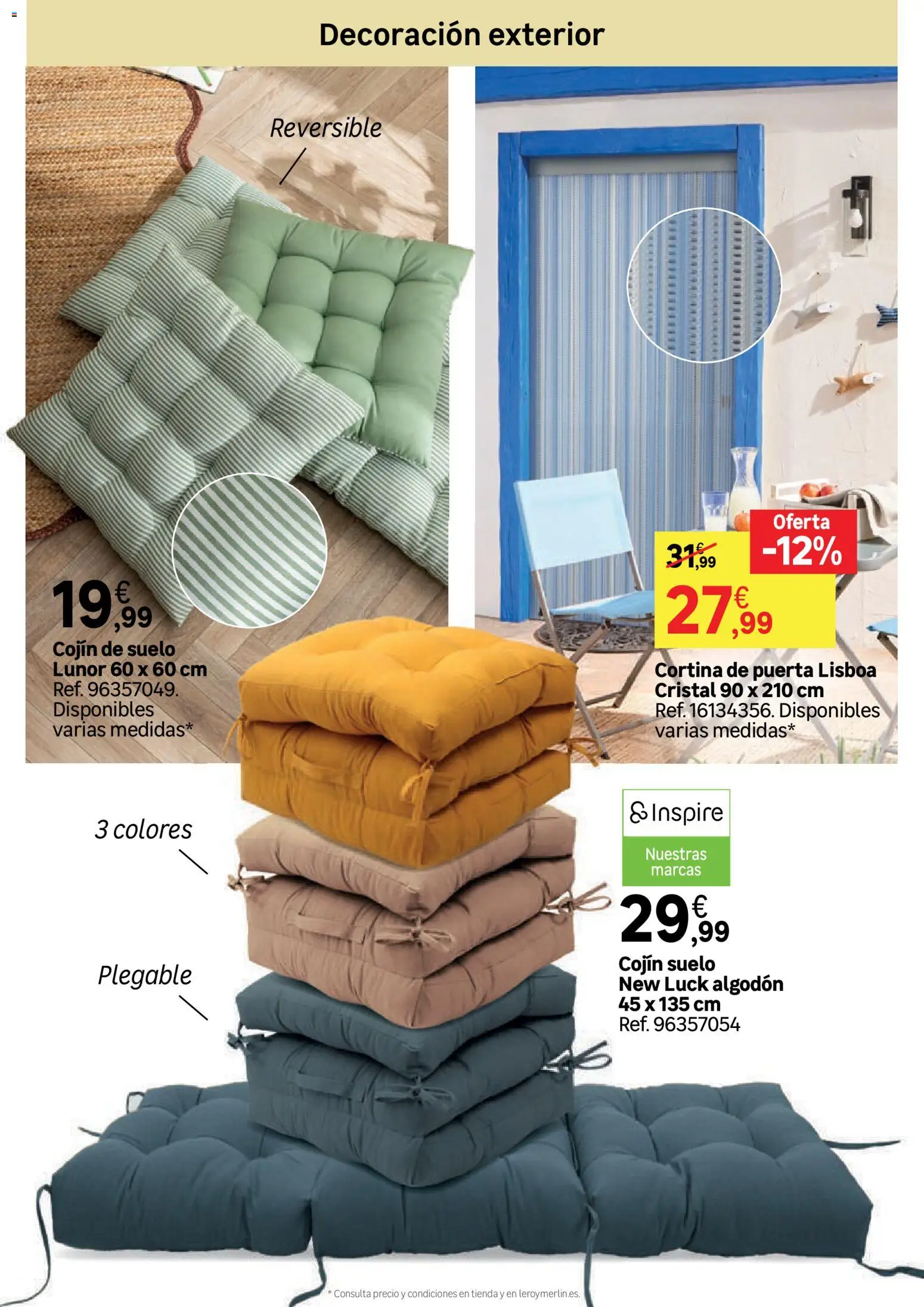 Leroy Merlin catálogo │ válido desde el 24.03.2026 | Página: 43 | Productos: Cortina, Cojín