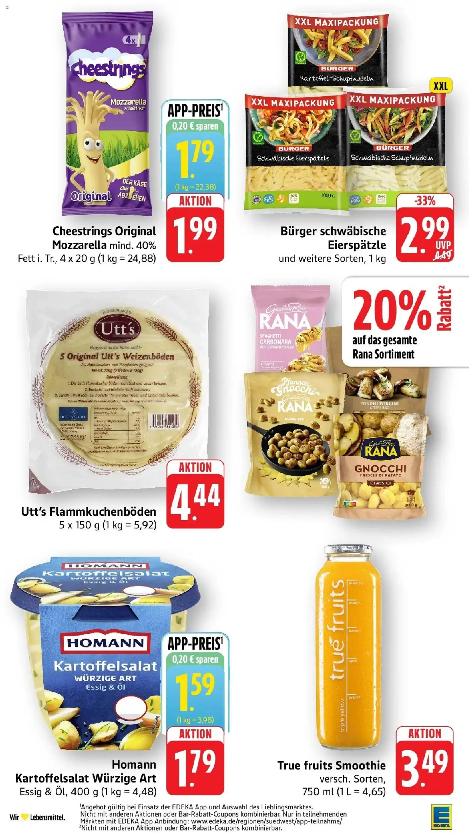 Edeka Prospekt Möglingen (ab 26.10.2026) » Angebote Online | Seite: 15 | Produkte: Ofen, Öl, Essig, Mozzarella