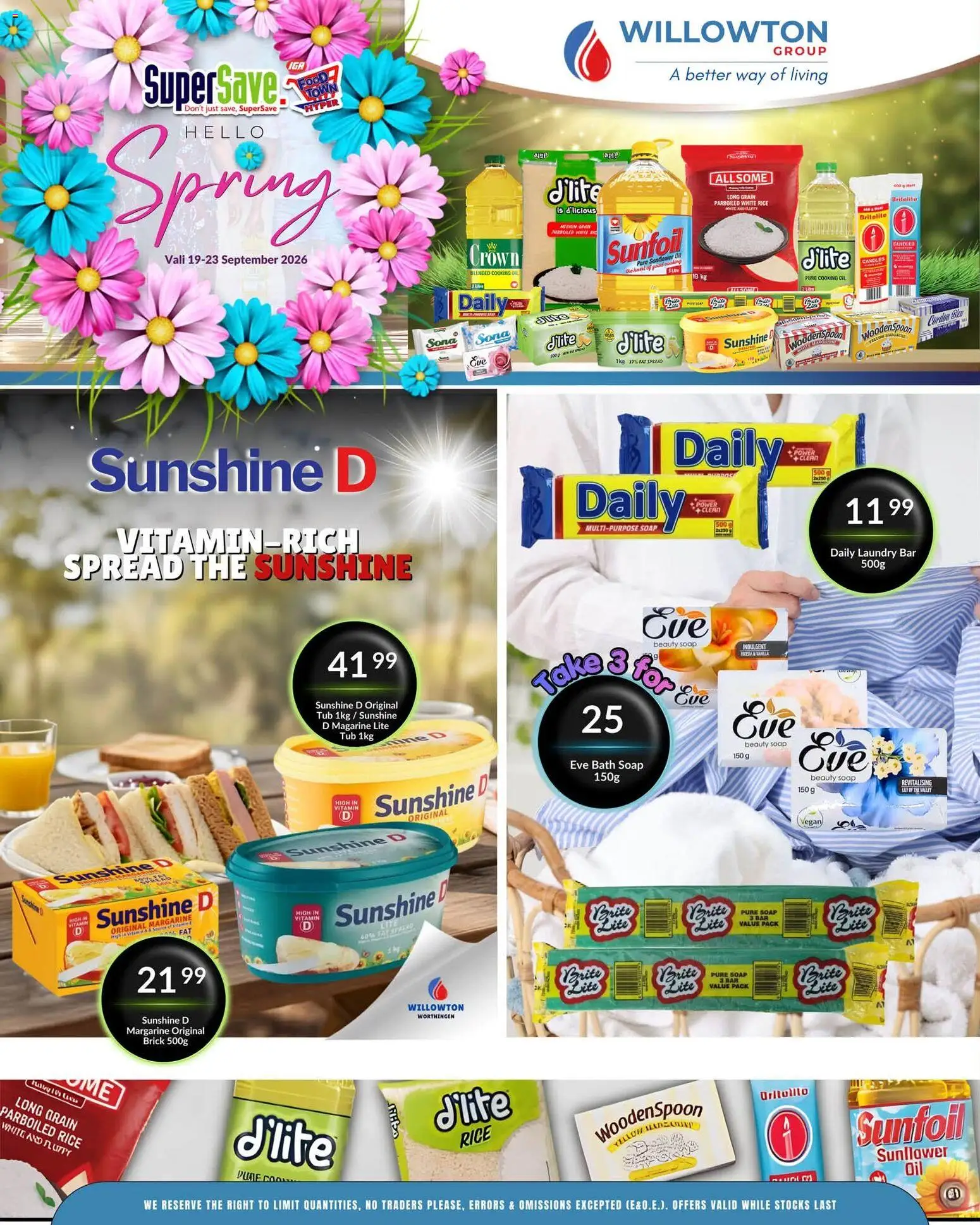 New Super Save catalogue – valid from 19/09/2026 | Page: 17 | Products: Spread, Bath, Rice, Soap