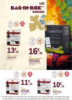 E.Leclerc - Prévisualisation de E.Leclerc Le guide des vins valide à partir de 01/09/2025 | Page: 83 | Produits: Bordeaux superieur, Vin