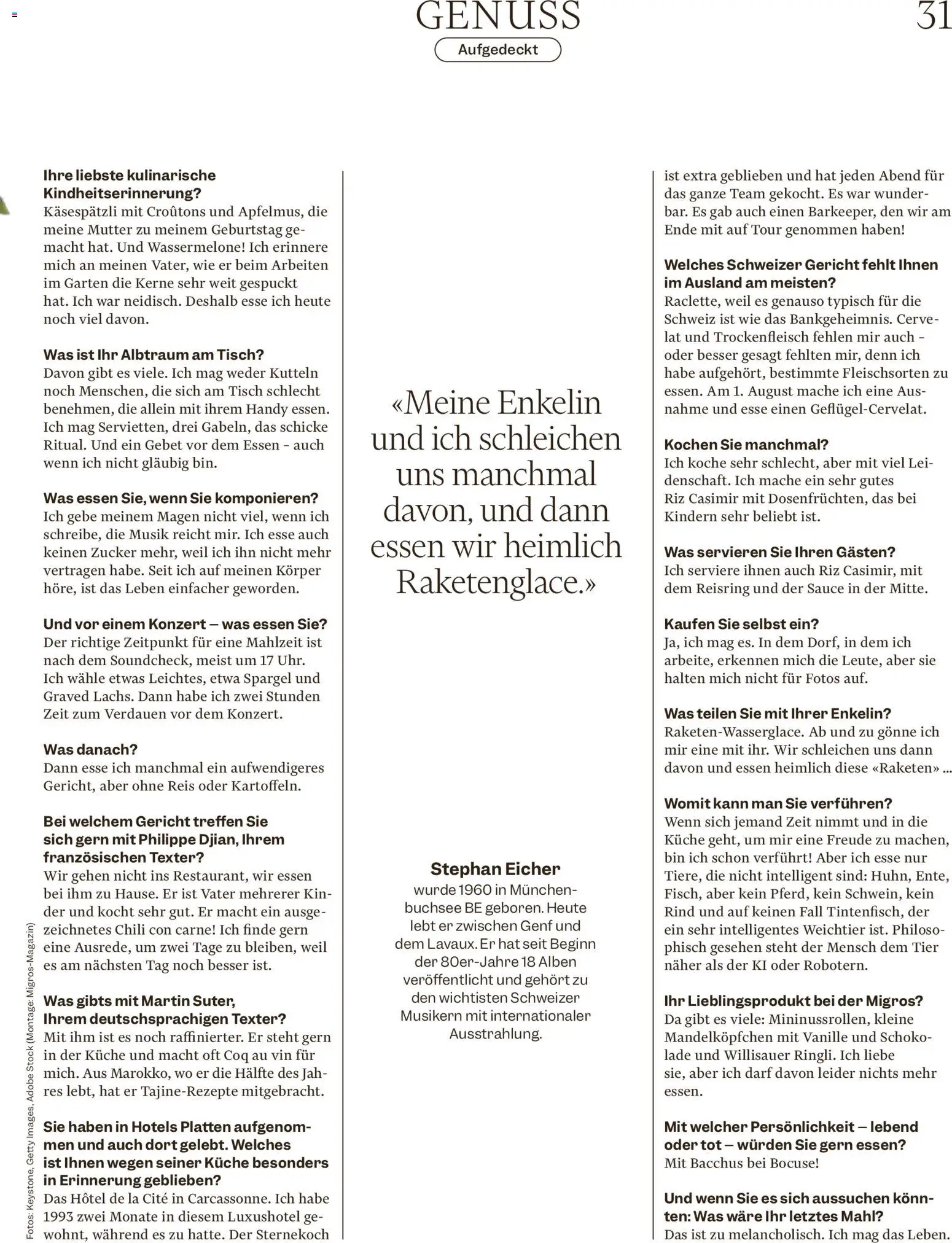 Migros aktionen Magazin – gültig ab 01.07.2026 | Seite: 31 | Produkte: Spargel, Reis, Chili, Wassermelone