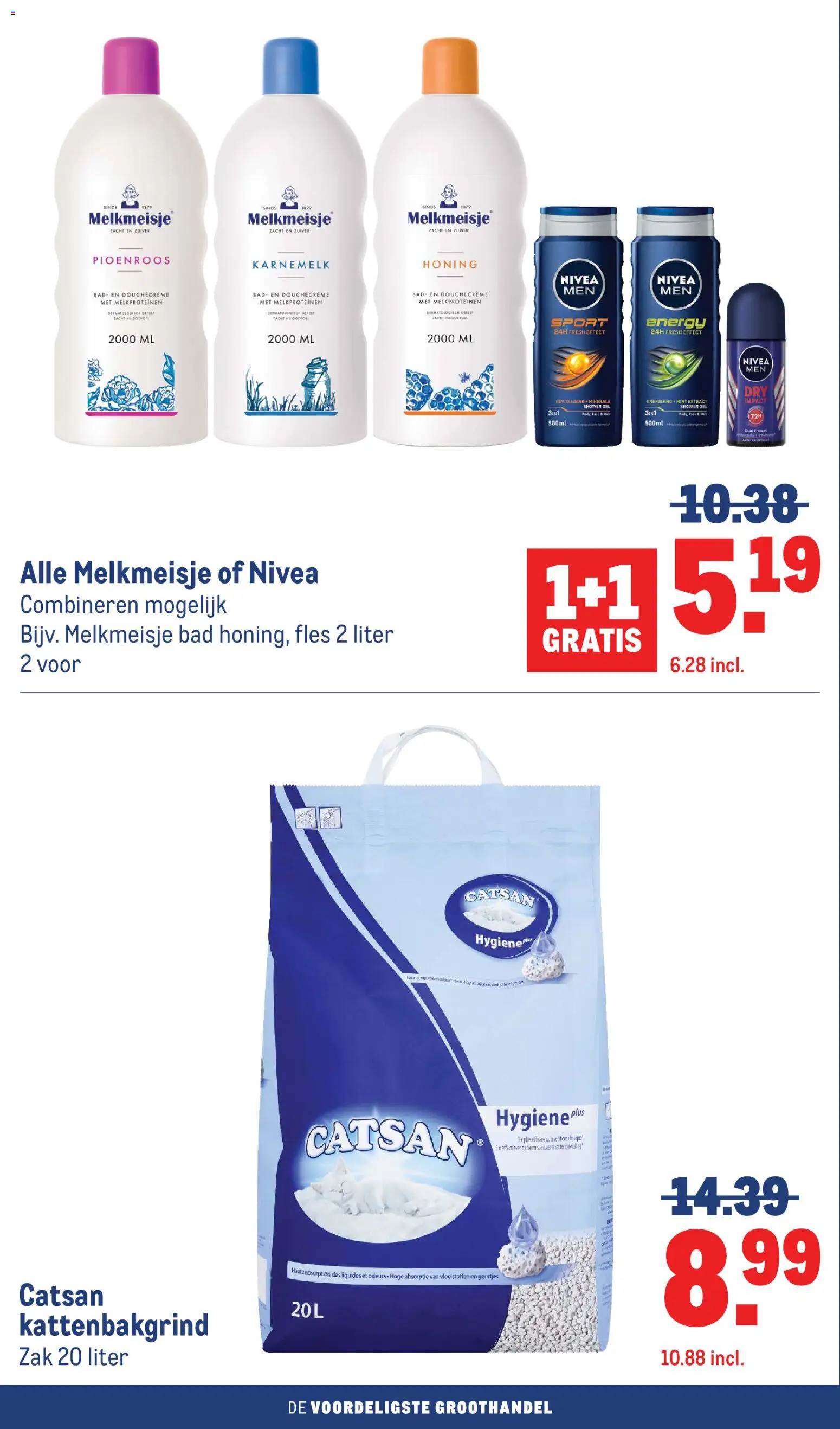 {H1} | Pagina: 68 | Producten: Fles, Karnemelk, Zak, Bad