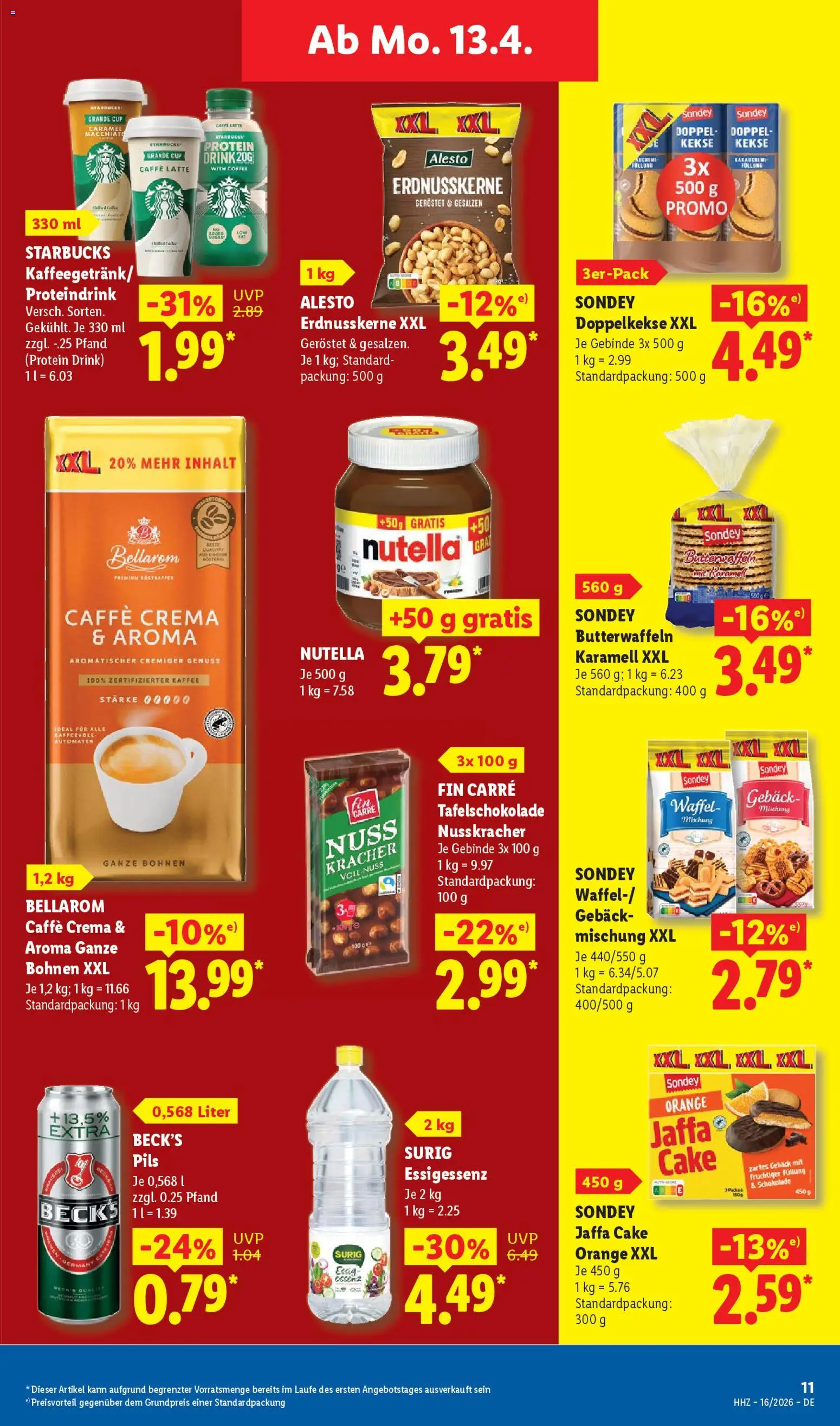 Lidl Prospekt – gültig ab 13.04.2026 | Seite: 19 | Produkte: Sweatshirt, Boxer
