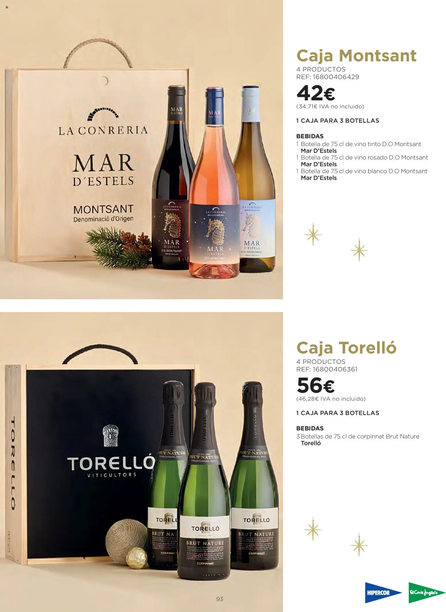 Hipercor - Cestas de Navidad Cataluňa │ válido desde el 08/10/2026 | Página: 93